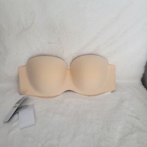 New, strapless bra, nude, Felina, 36B